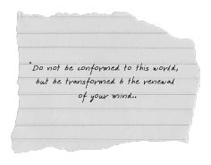 A handwritten note